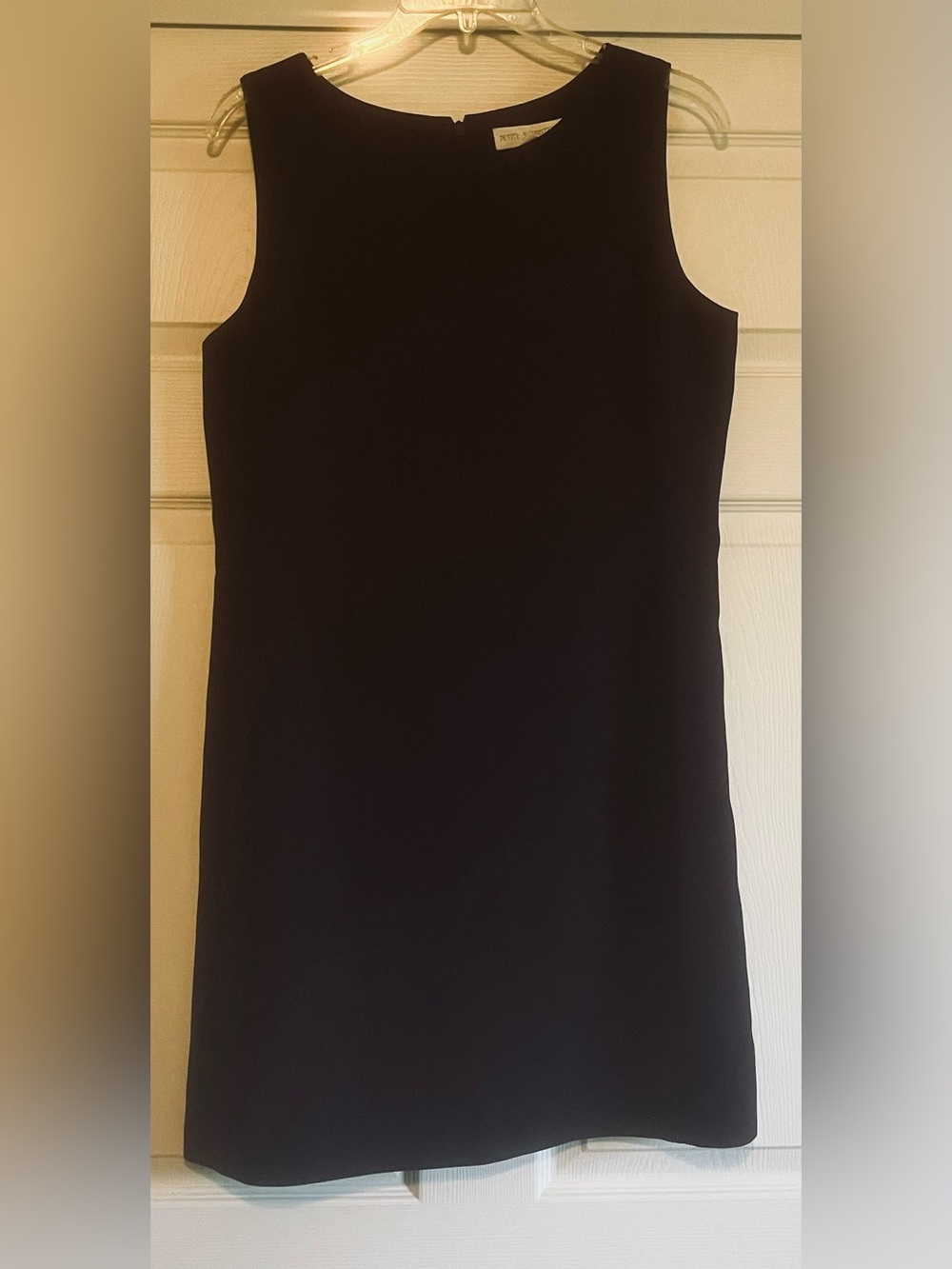 Plum Petite Sophistic Classic Sleeveless Shift Dress